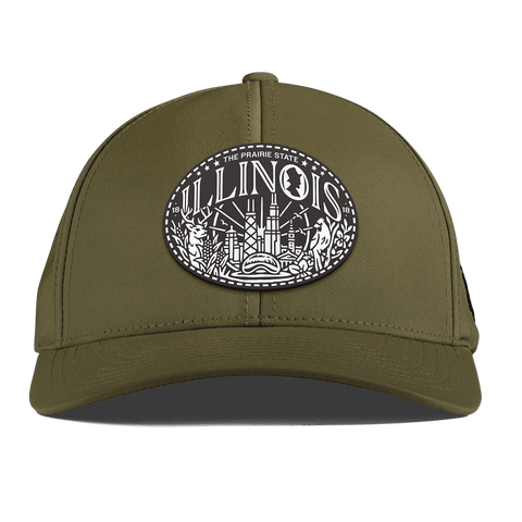 Illinois Traveler Curved Performance Loden