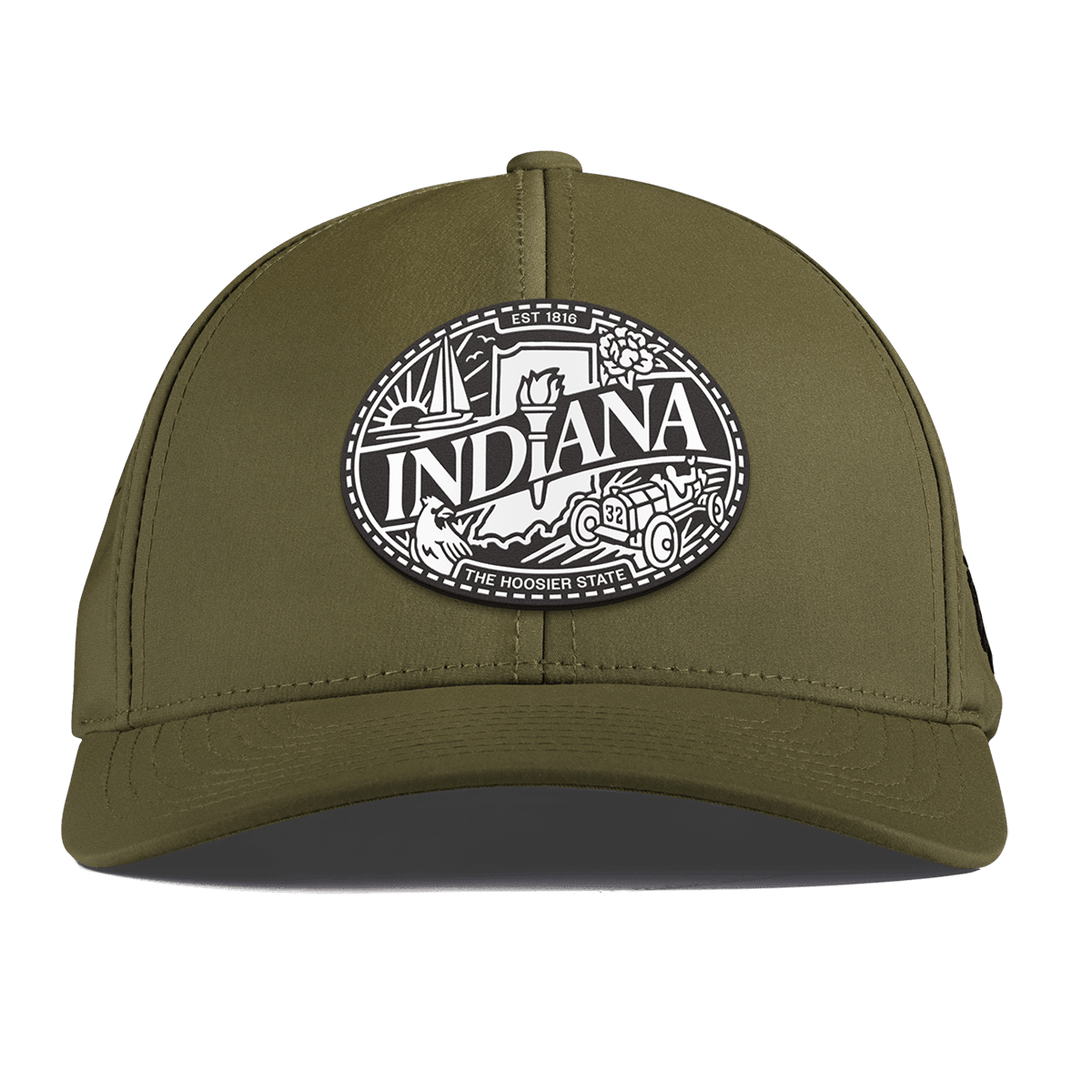 Indiana Traveler Curved Performance Loden
