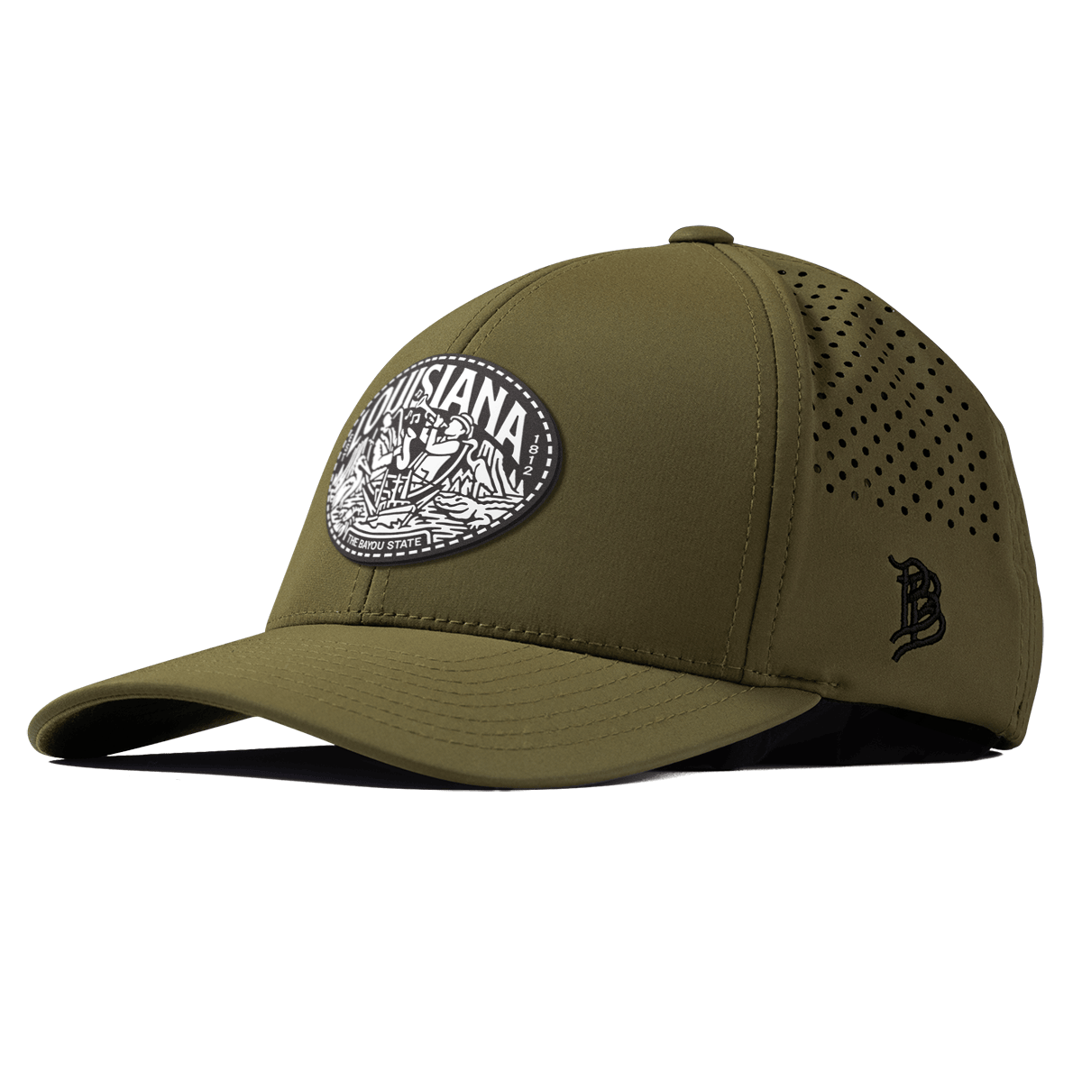 Louisiana Traveler Curved Performance Loden