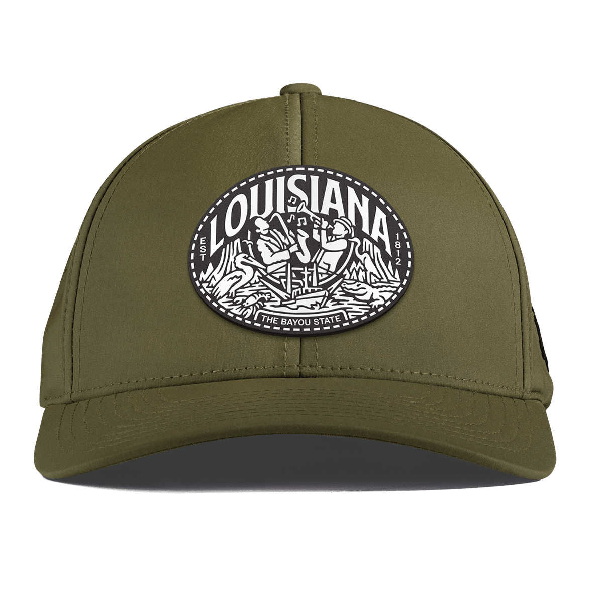 Louisiana Traveler Curved Performance Loden