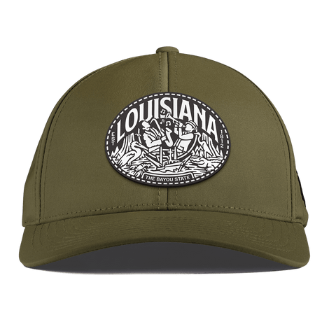 Louisiana Traveler Curved Performance Loden