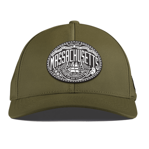 Massachusetts Traveler Curved Performance Loden
