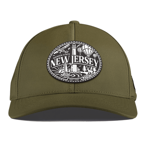 New Jersey Traveler Curved Performance Loden