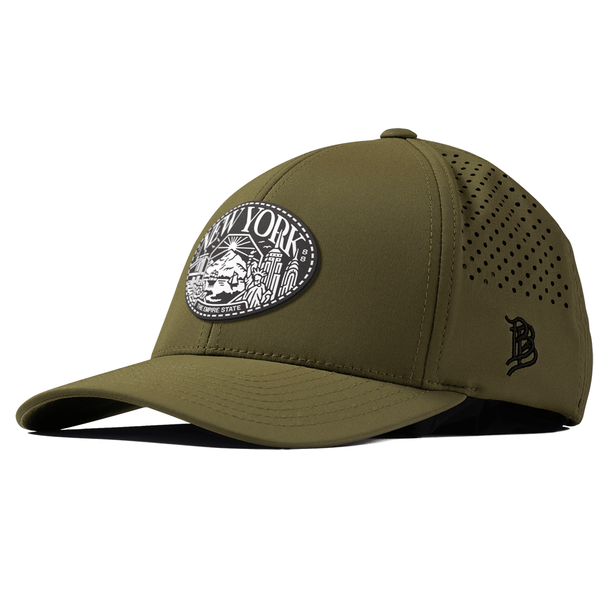 New York Traveler Curved Performance Loden