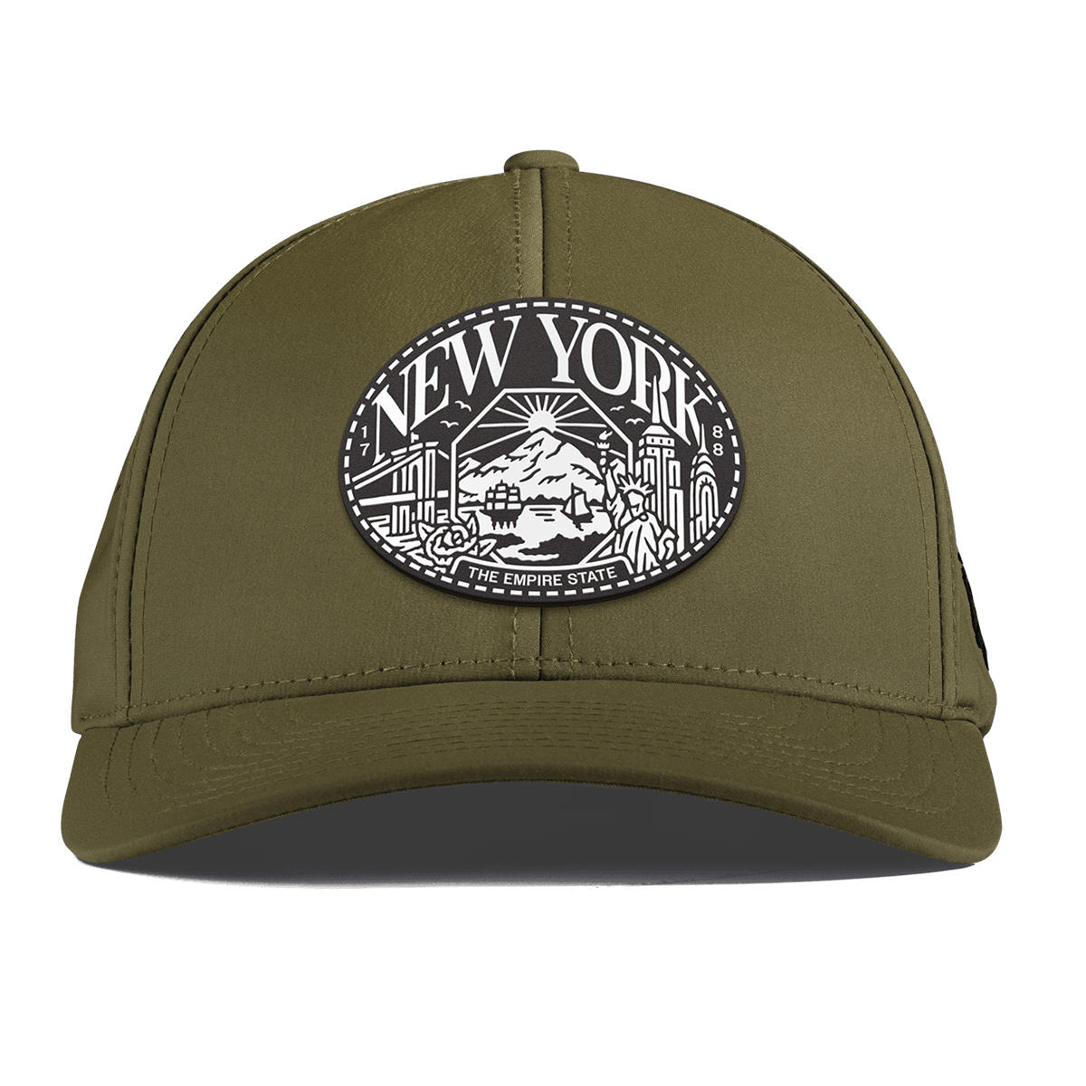 New York Traveler Curved Performance Loden