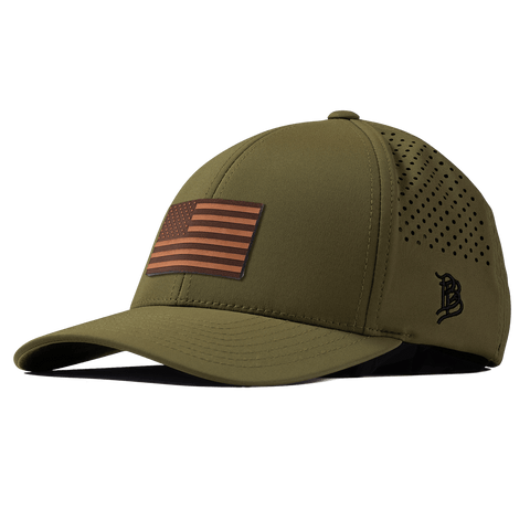 Old Glory Curved Performance Loden