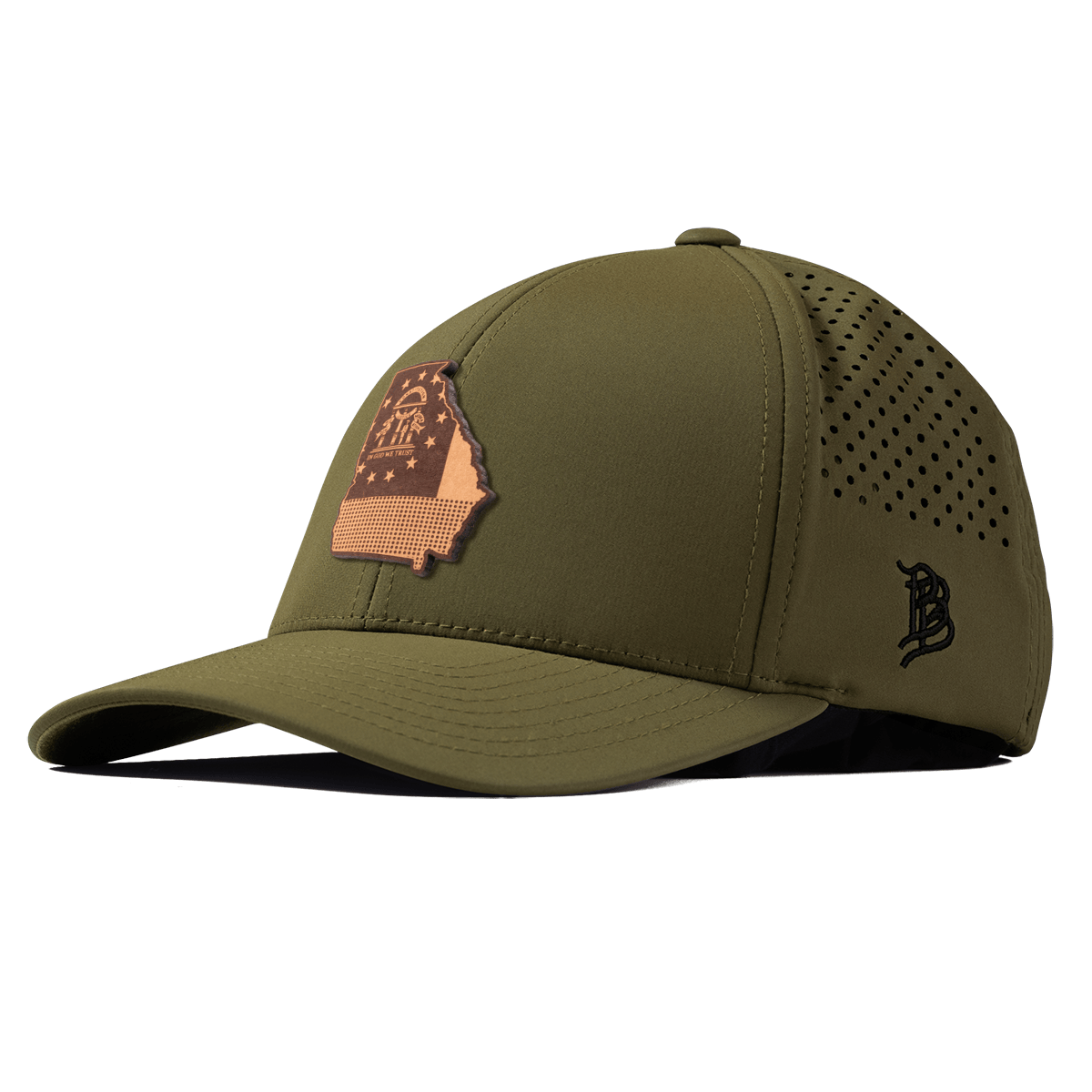 Georgia 4 Curved Performance Loden