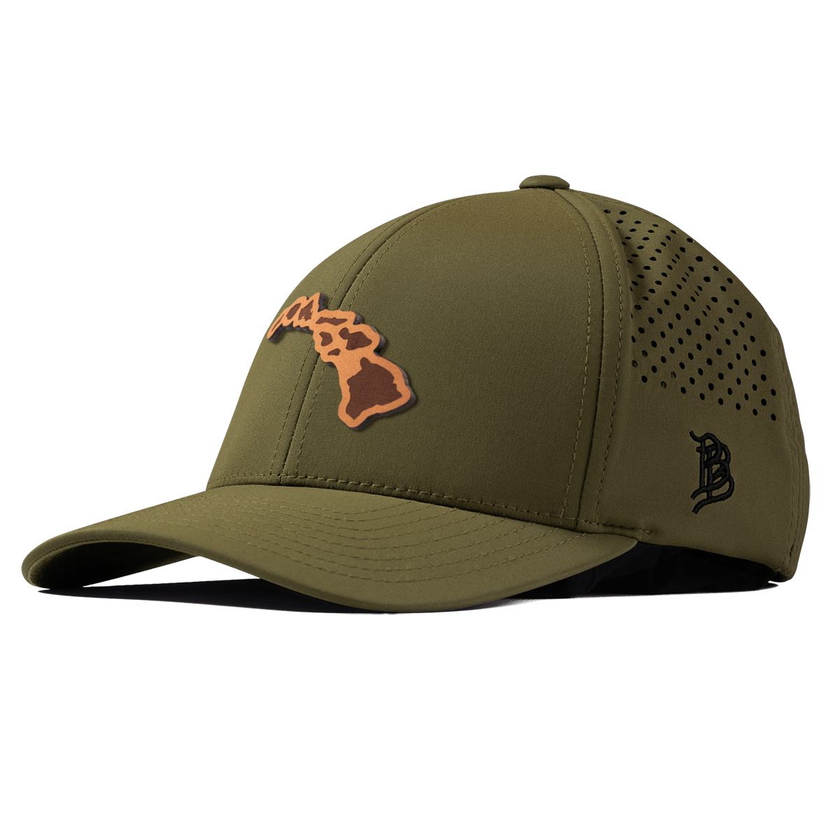 Hawaii 50 Curved Performance Loden