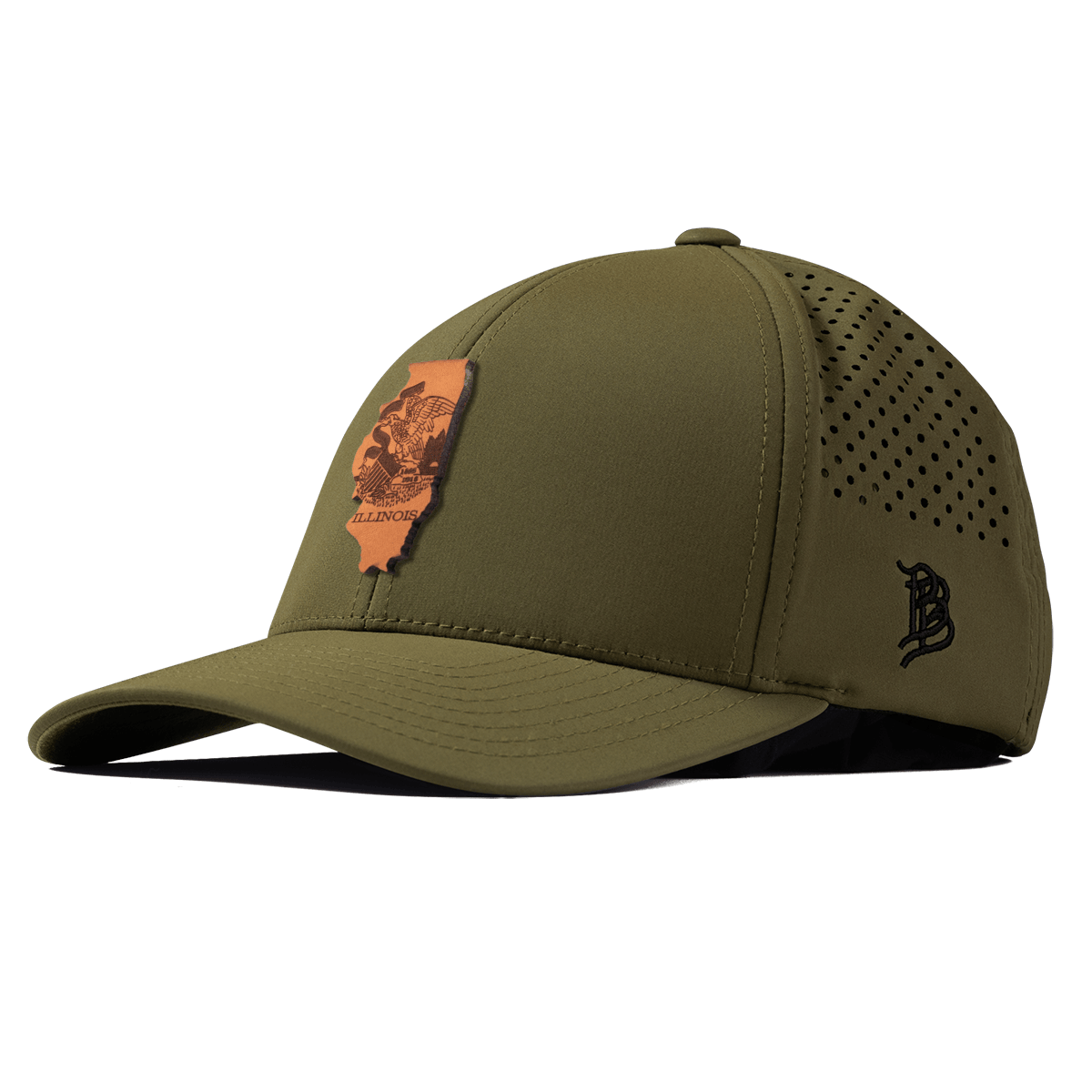 Illinois 21 Curved Performance Loden