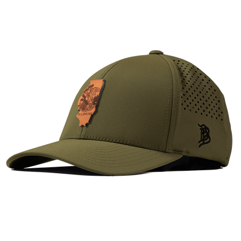 Illinois 21 Curved Performance Loden