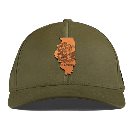 Illinois 21 Curved Performance Loden