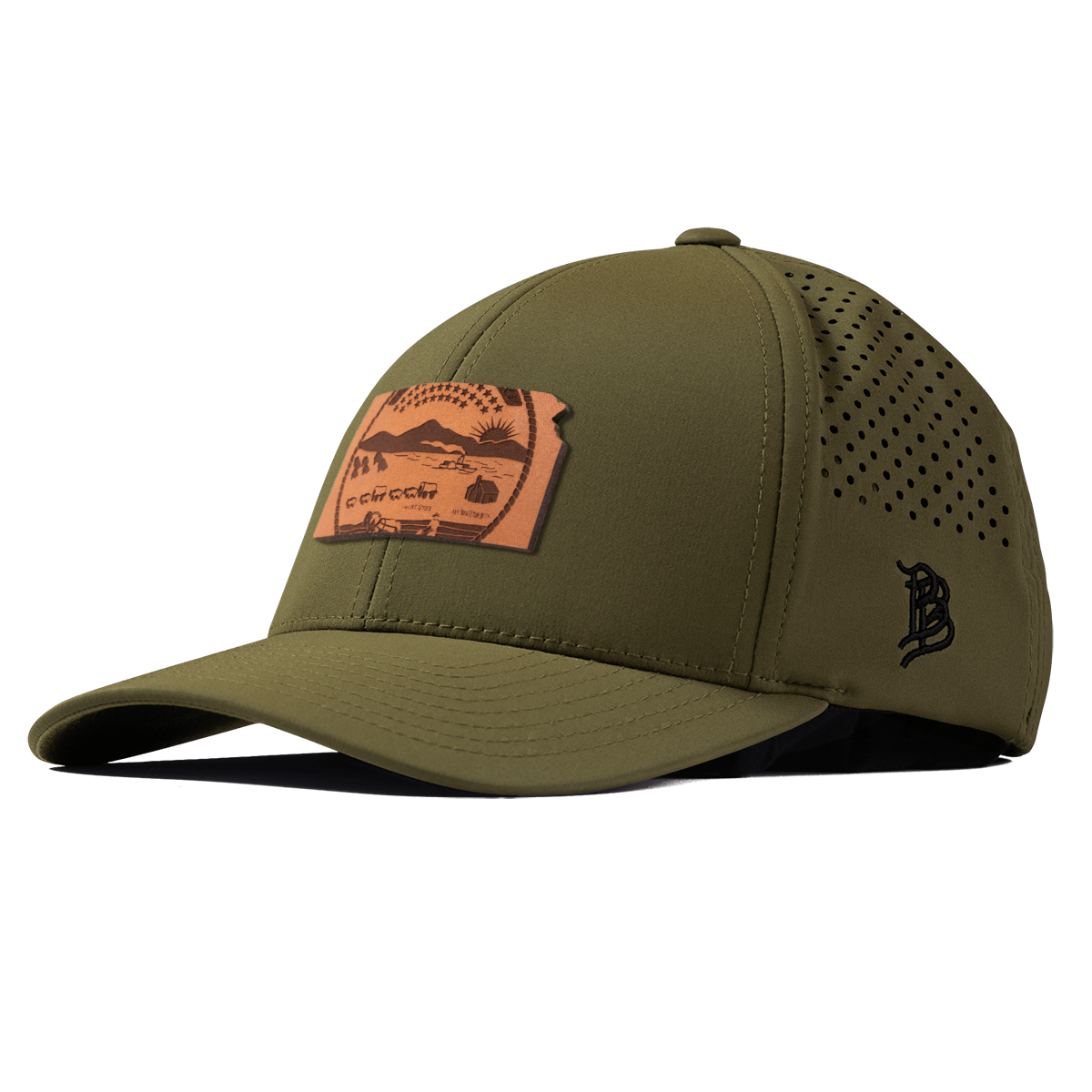 Kansas 34 Curved Performance Loden