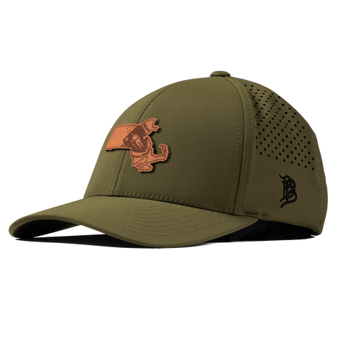 Massachusetts 6 Curved Performance Loden