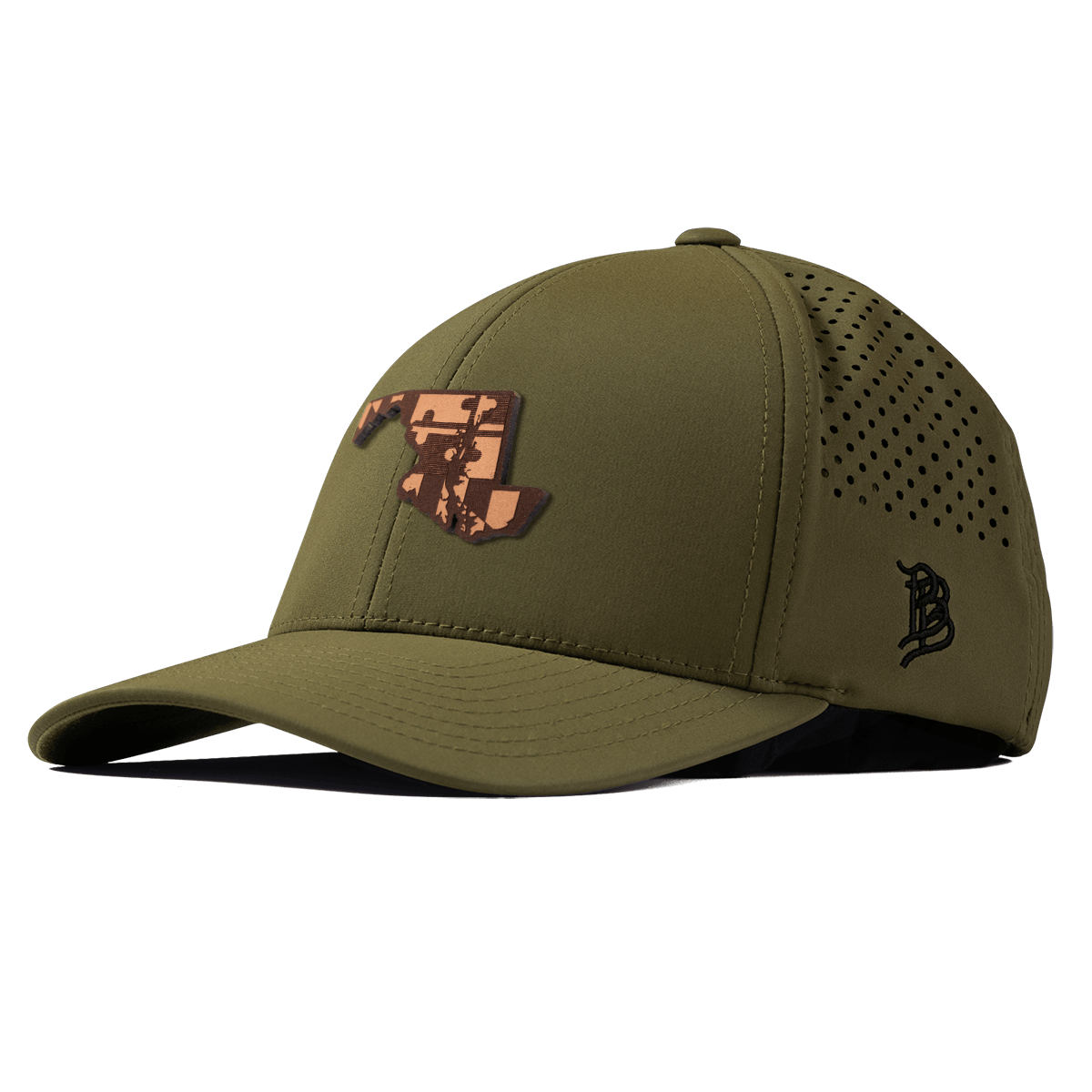 Maryland 7 Curved Performance Loden