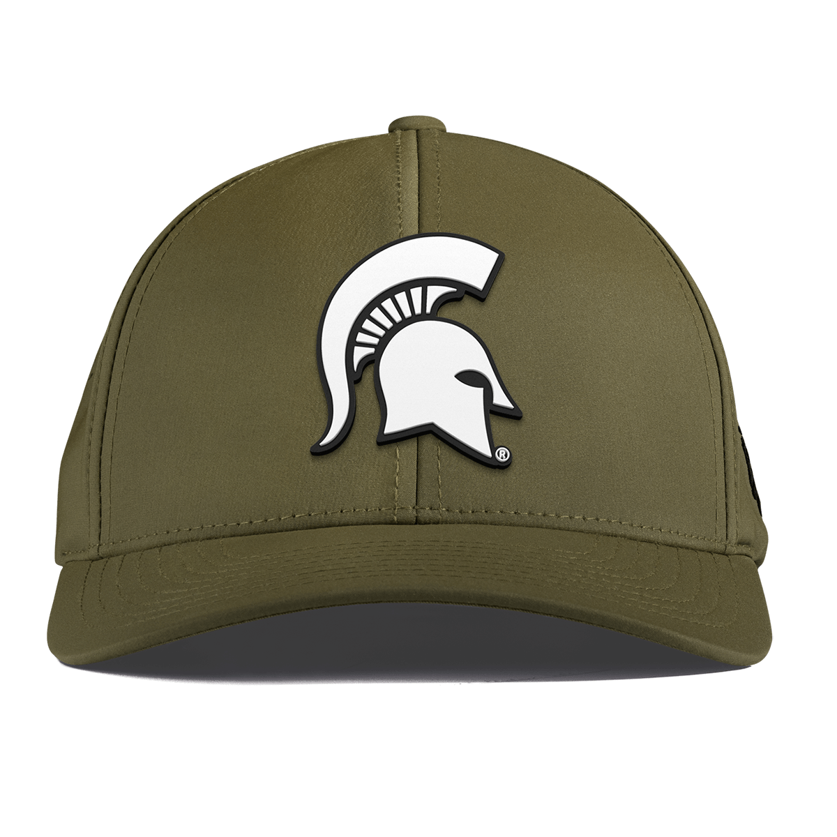 Michigan State University "Vintage MSU Team Logo" Curved Performance Loden