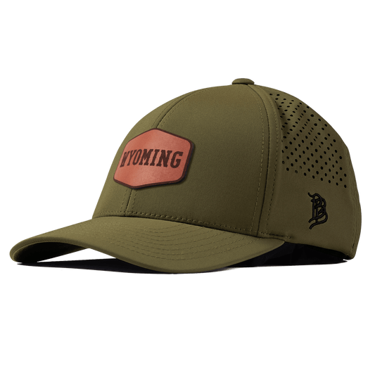 University of Wyoming "Wyoming Plate" Curved Performance Loden