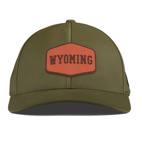 University of Wyoming "Wyoming Plate" Curved Performance Loden