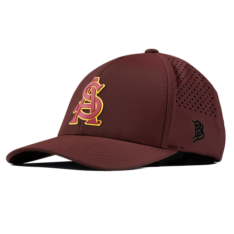 Arizona State University "ASU Baseball and Gold" Curved Performance Maroon