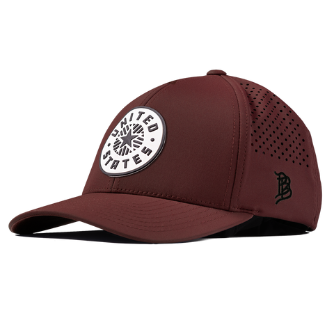 Anthem PVC Curved Performance Maroon