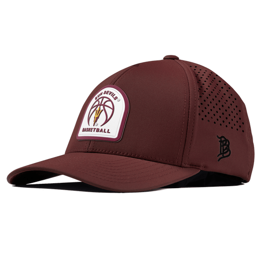 Arizona State University "Arizona State Basketball" Curved Performance Maroon