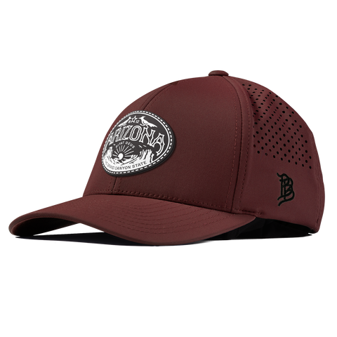 Arizona Traveler Curved Performance Maroon