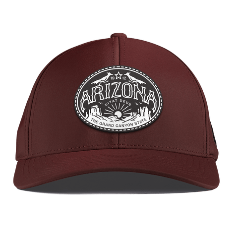 Arizona Traveler Curved Performance Maroon