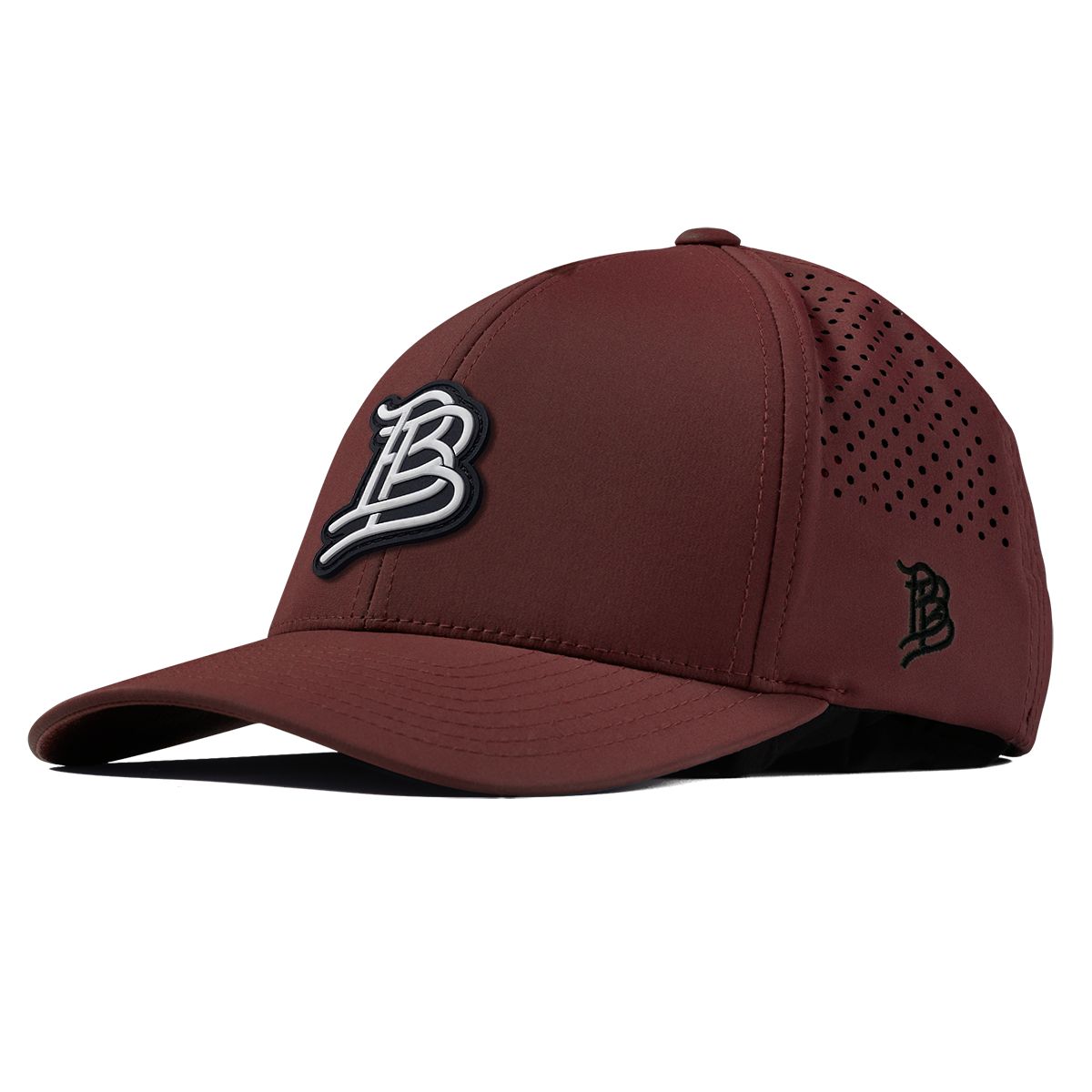 BB Cutout PVC Curved Performance Maroon