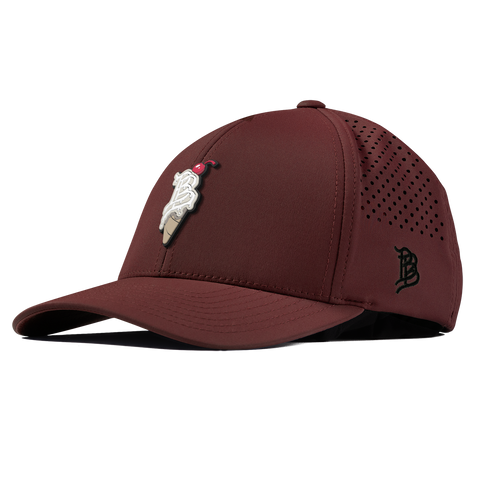 BB Drip Cone Curved Performance Maroon