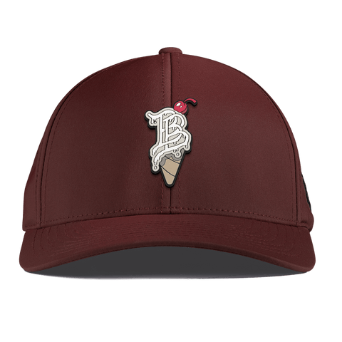BB Drip Cone Curved Performance Maroon