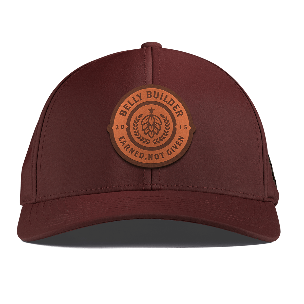 Belly Builder Curved Performance Maroon