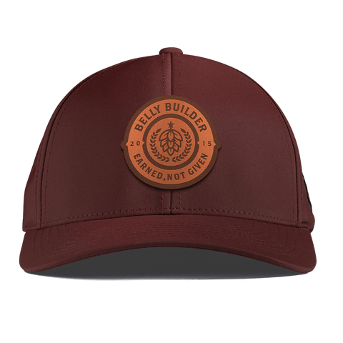 Belly Builder Curved Performance Maroon