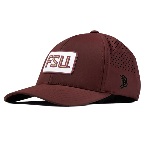 Florida State University "FSU Badge" Curved Performance Maroon