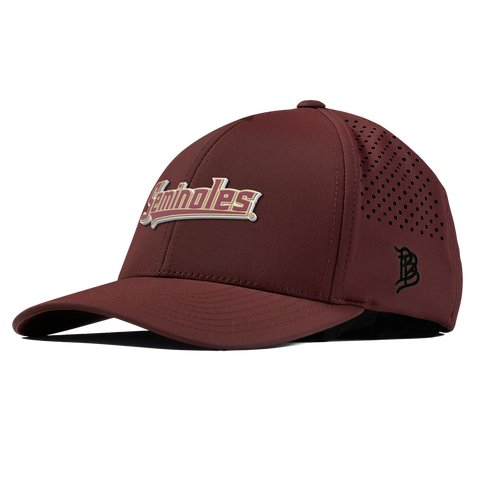 Florida State University "FSU Seminoles Block" Curved Performance Maroon 