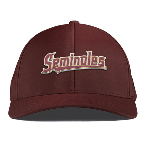 Florida State University "FSU Seminoles Block" Curved Performance Maroon 