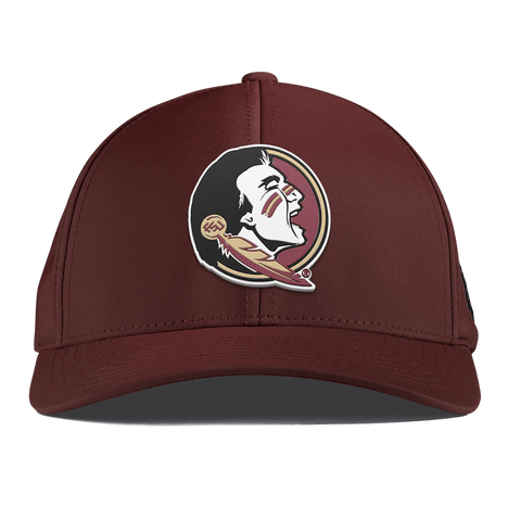 Florida State University "FSU Team Logo" Curved Performance Maroon 