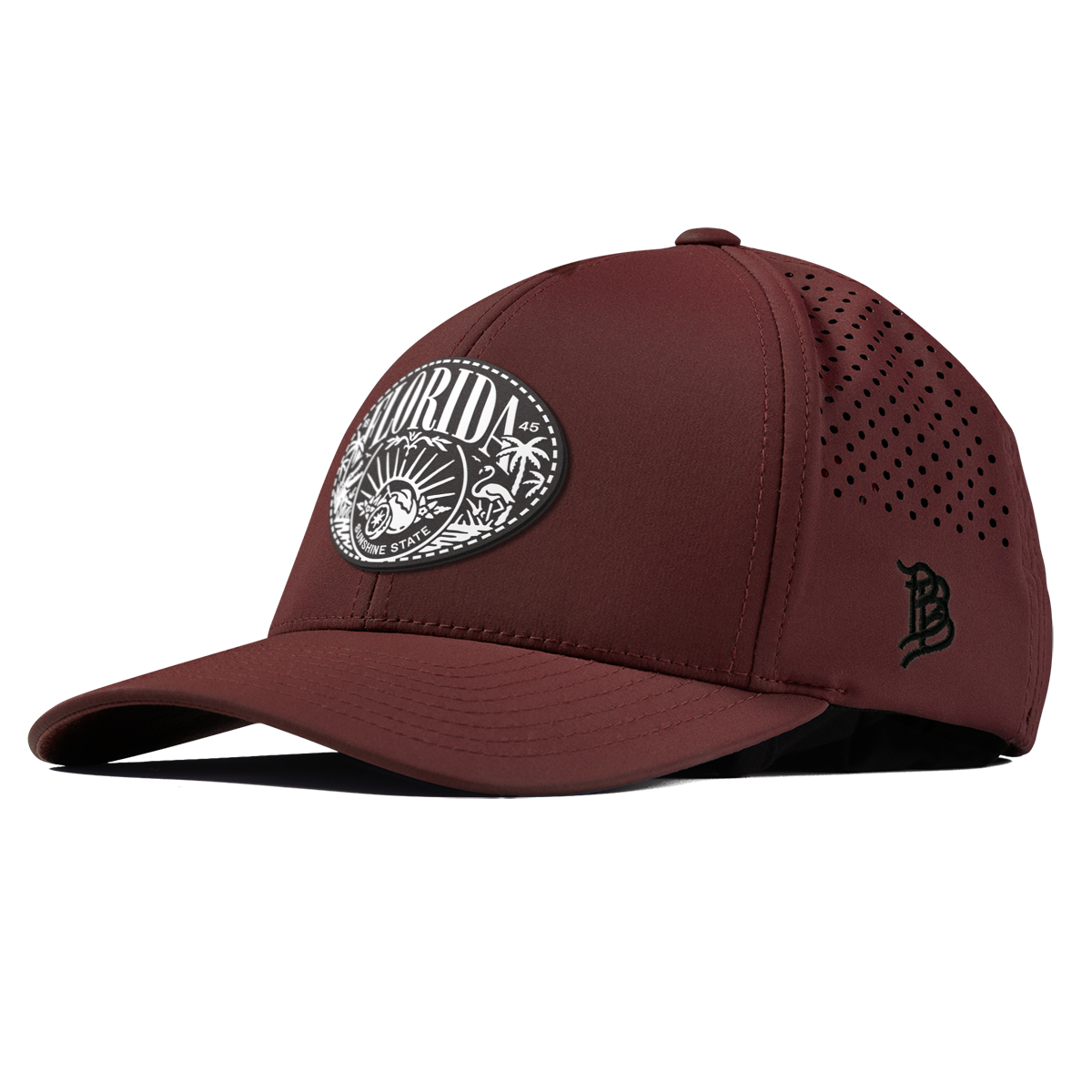 Florida Traveler Curved Performance Maroon