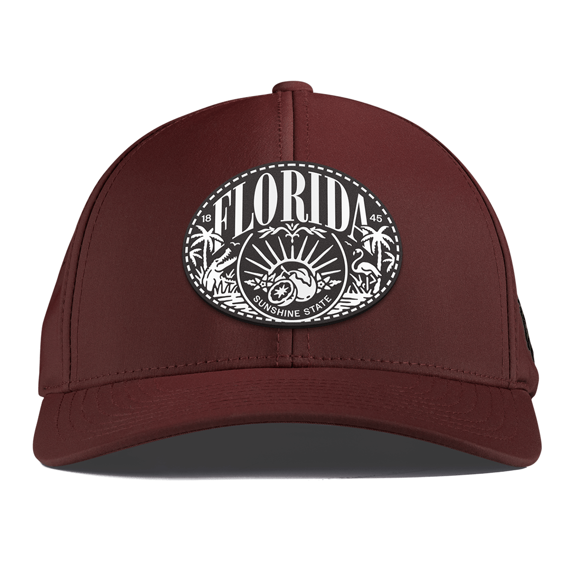 Florida Traveler Curved Performance Maroon