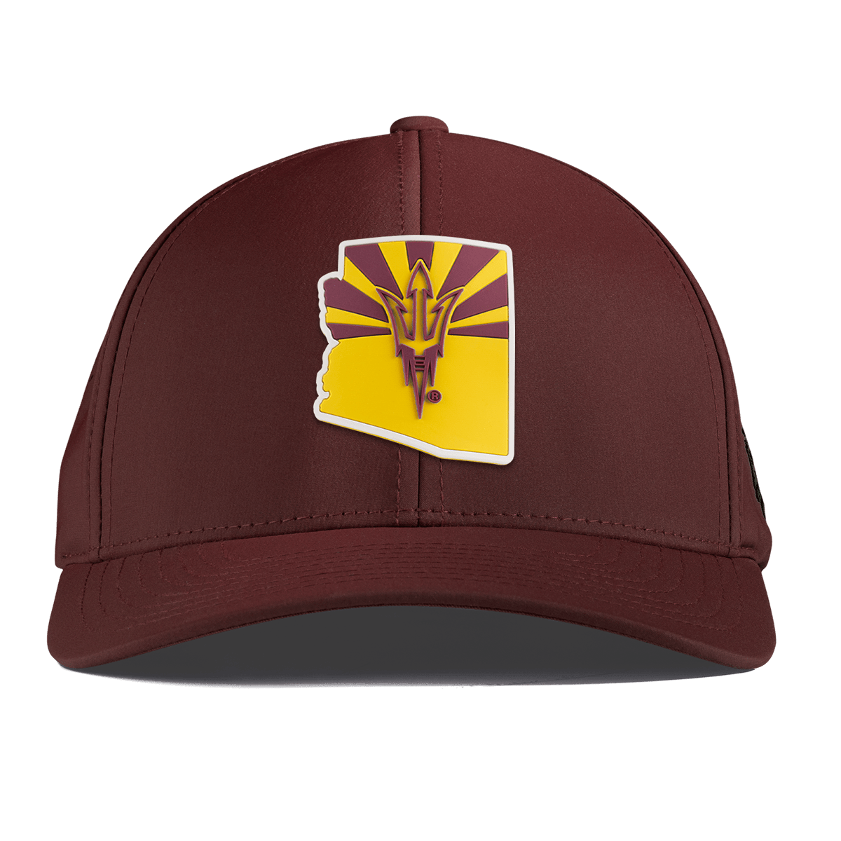 Arizona State University "Fork 'Em State" Curved Performance Maroon