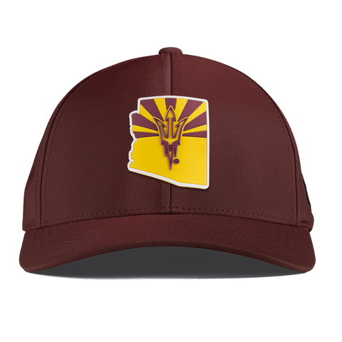 Arizona State University "Fork 'Em State" Curved Performance Maroon