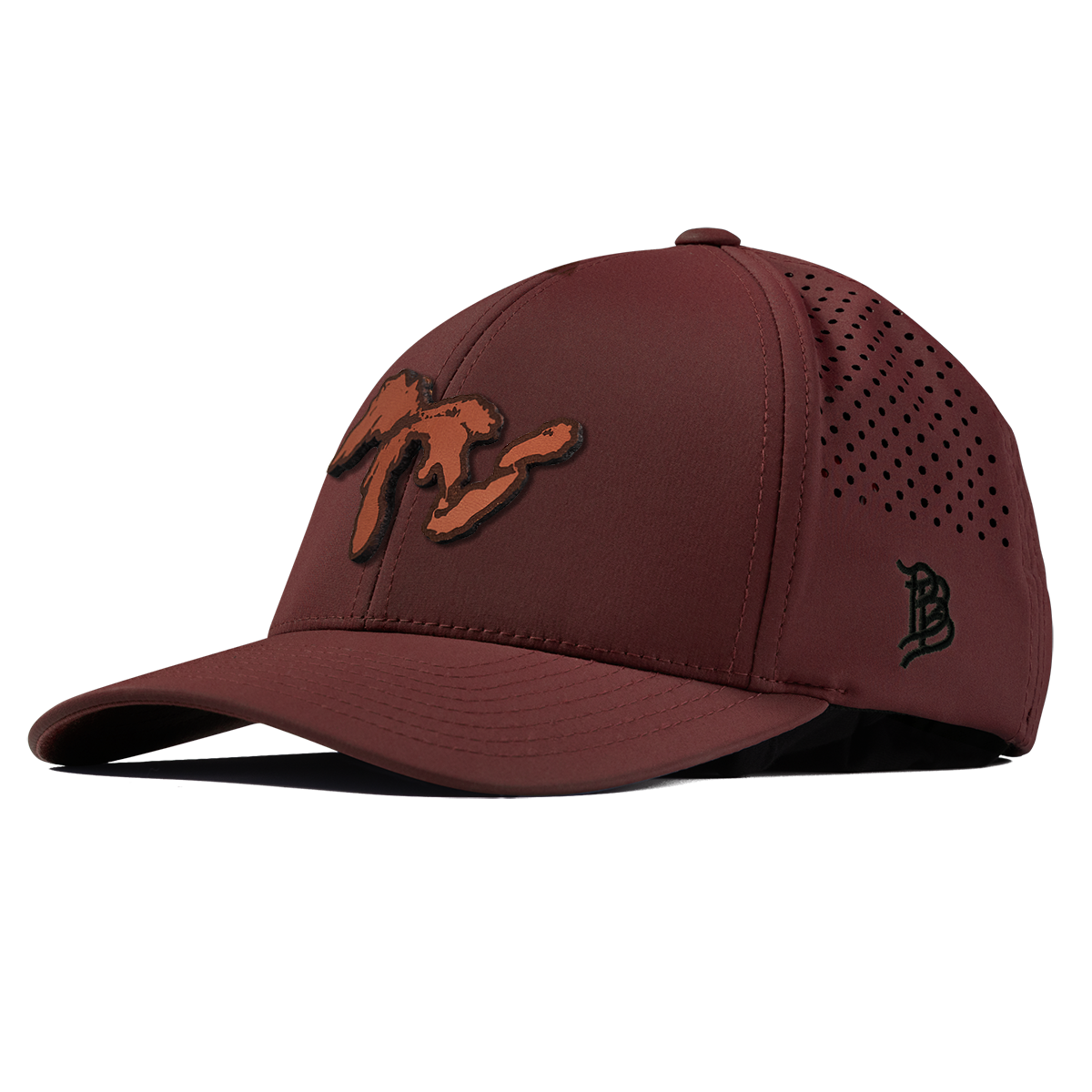 The Great Lakes Curved Performance Maroon