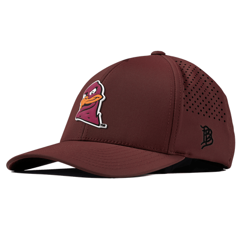 Virginia Tech University "HokieBird" Curved Performance Maroon