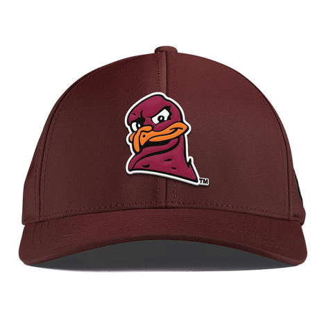 Virginia Tech University "HokieBird" Curved Performance Maroon