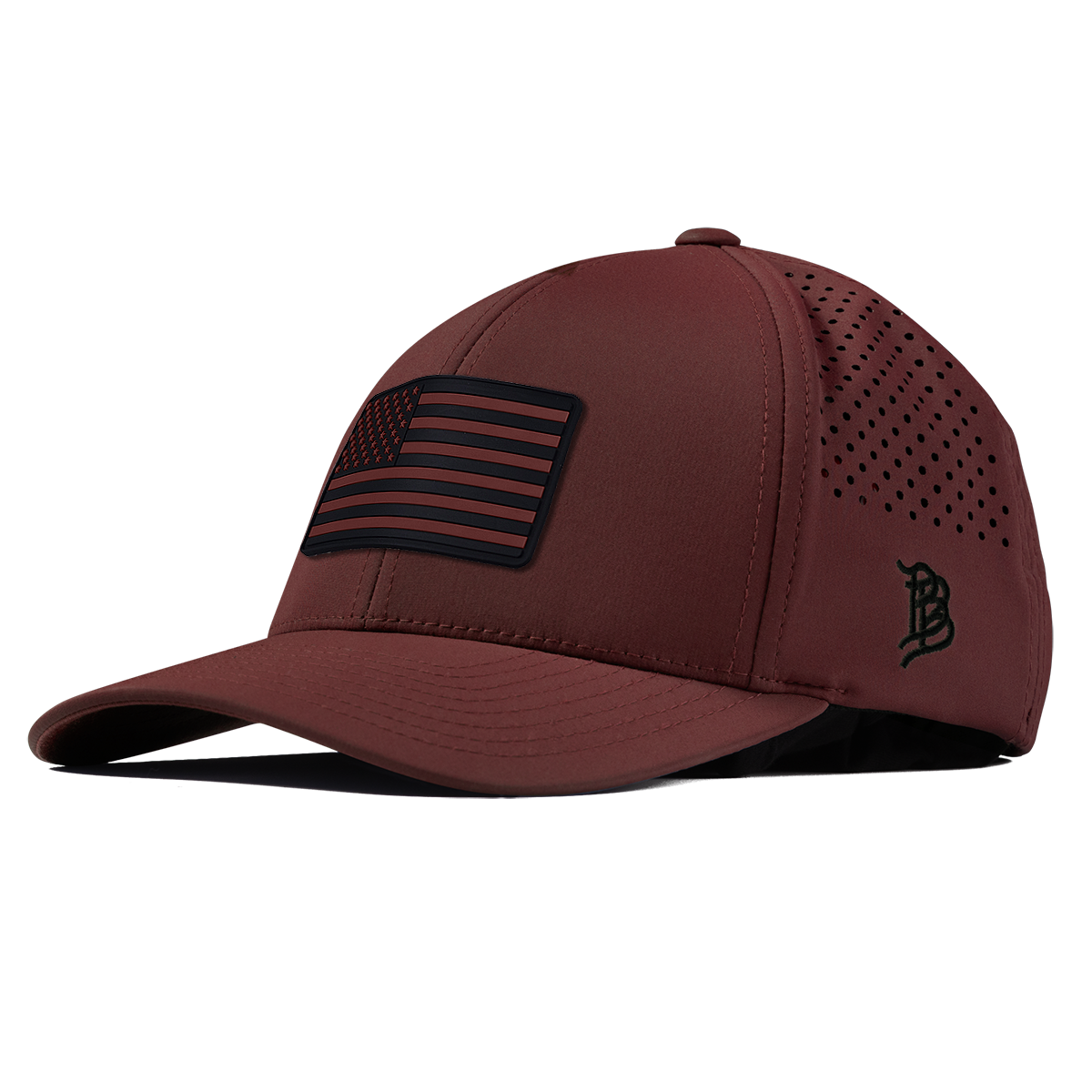 United Old Glory Curved Performance Maroon