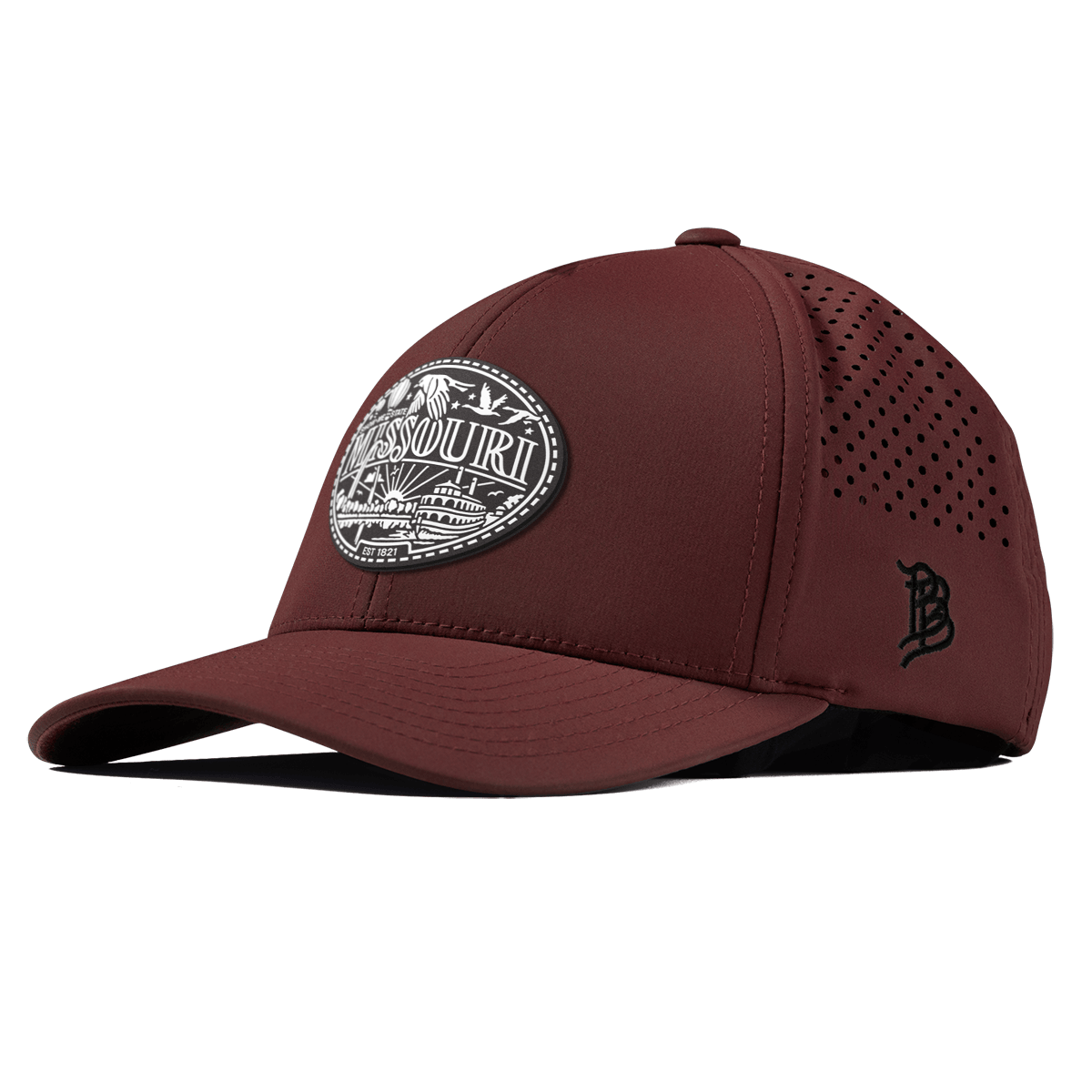 Missouri Traveler Curved Performance Maroon