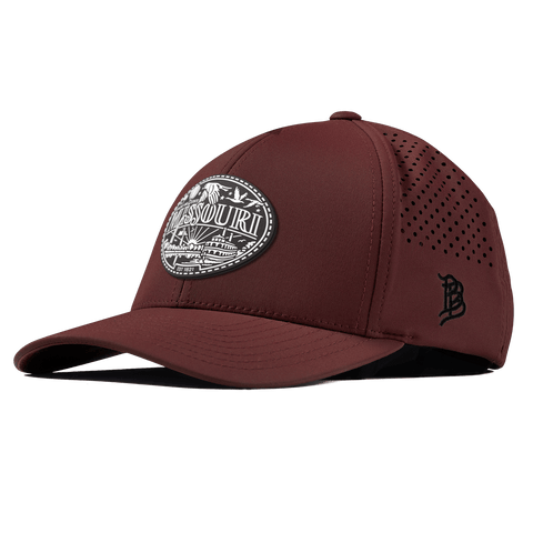 Missouri Traveler Curved Performance Maroon