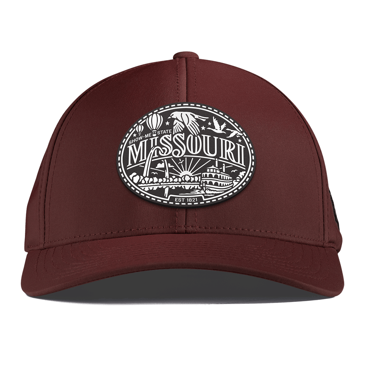 Missouri Traveler Curved Performance Maroon