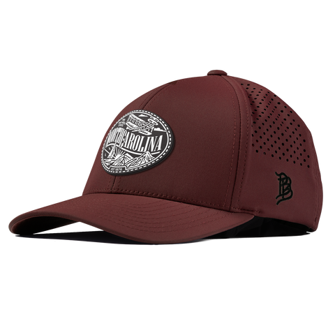 North Carolina Traveler Curved Performance Maroon