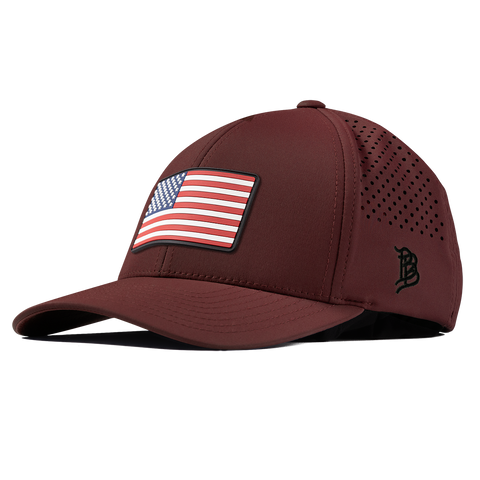 Old Glory PVC Curved Performance Maroon