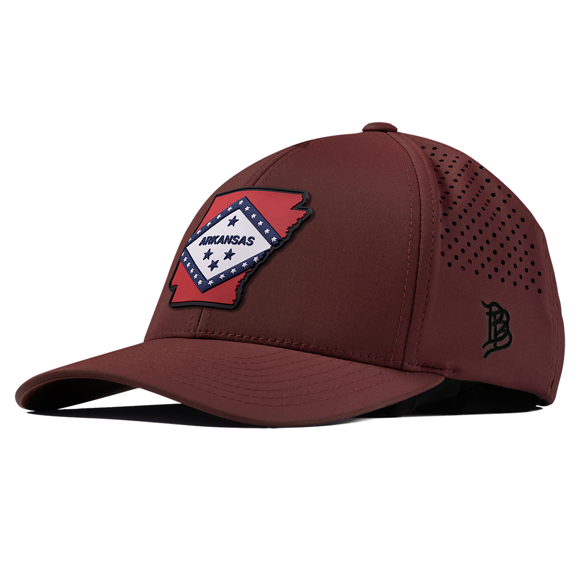 Arkansas 25 PVC Curved Performance Maroon