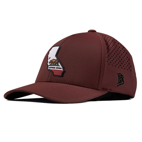 California 31 PVC Curved Performance Maroon